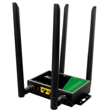 4G Industrial CPE Wifi Wireless Router Sim Card Slot Portable Mobile Hotspot 300Mbps External Antenna 32Users EU Plug