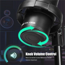USB-Gaming-Mikrofon mit RGB-Beleuchtung, Lautstärkeregler, Touch-Stummschaltung, Streaming- und Podcast-Kondensatormikrofon für PC und Aufnahmen