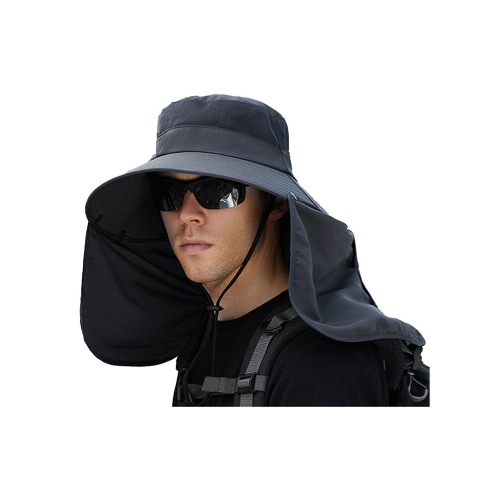 Fishing Sun Hat Sun Protect Cap Uv Protection Neck Cover Wide Brim Neck Flap Fishing Cap For Travel Camping Hiking Cap 6033408900140