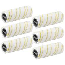 Microvezelrollenset voor FC7 FC5 FC3 FC3D EWM2 Elektrische Harde Vloerreiniger 2.055-007.0/2.055-006.0 Geel
