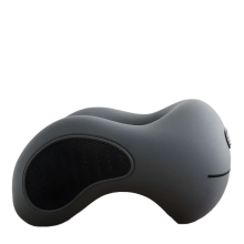 U-Shaped Memory Foam Neck Pillow Travel Support Dark Gray