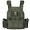 Tactical Plate Carrier Vest Quick Release Green 1
