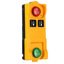 High Power Waterproof & Drop-Proof Industrial Wireless Remote Control EV1527 Chip ASK AK-K220607 433Mhz 2 Button