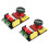 2 Way Speaker Crossover, 200W 2 Way Speaker Unit HiFi Home Speakers Audio Frequency Divider Crossover Strainers ,2PCS 1