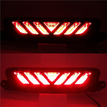 Rear Bumper Fog Light Driving Lamp Brake Light Taillight Modification for CHR C-HR 2017-2020