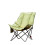 High-Back Adjustable Camping Moon Folding Leisure Chair Green 1