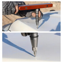 3Pcs Car Dent Repair Leveling Hammer Replacement M8 Threaded Interface Dent Repair Free Sheet Stainless Steel
