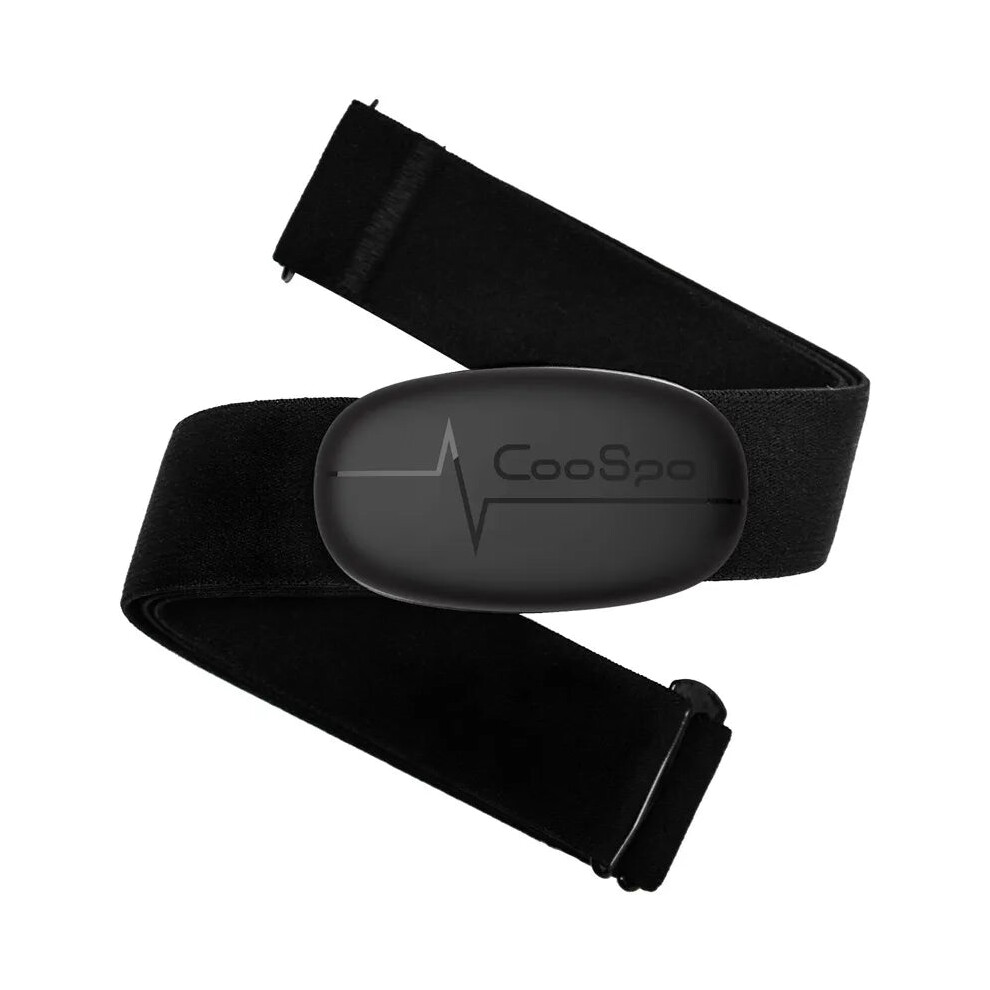 Oba Black Bluetooth And Ant+ Chest Heart Rate Monitor Strap