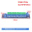 1 Units Double-Layer Power Distribution Board 2 Inputs 2 X 13 Outputs for  AC Voltage PCB007 for Model Railway Trains 5
