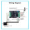 500W  6- 60V 20A Hall Motor Control Driver Board BLDC Three-Phase Brushless Motor Controller with Speed Controller 4