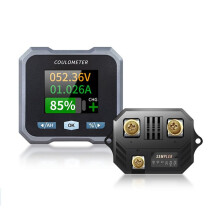 BL105F Coulomb-Meter DC10-100V 0-50A Wasserdichtes Batteriemessgerät und Voltmeter für Elektrische Zweiräder,A