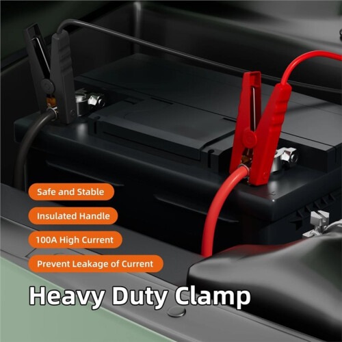 Car Booster Cable Adapter with High Conductivity Wires Jump  Adapter for Efficient Charging Devices for 1