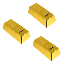 Gesimuleerde Gouden Stenen, Kinderspaarvarken, Spaarvarken, Plastic Decoratieve Ornamenten, Huisspellen