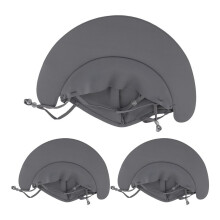 Mocha Gray Outdoor Sports Neck Cover Bicycle Windproof Neck Scarf Summer Sun Protection Ice Silk Cycling Mask