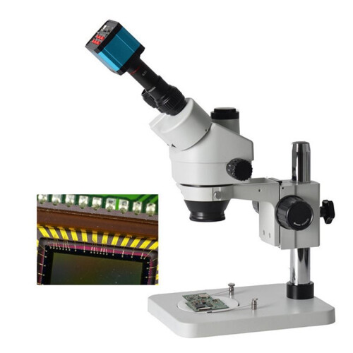 37MP Microscope Camera 1080P 60FPS for -Compatible USB with Adapter for Industrial Use EU Plug 1
