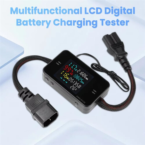 DC26  8-80V LCD Digital Battery Charging Tester Voltmeter Ammeter Power Meter Voltage Current Tester 35A 2