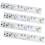 WR55X26671 Refrigerator LED Light Board,Replacement for GE Model PS11767930,AP6035586,Led Light Board Replacement (4PCS) 2
