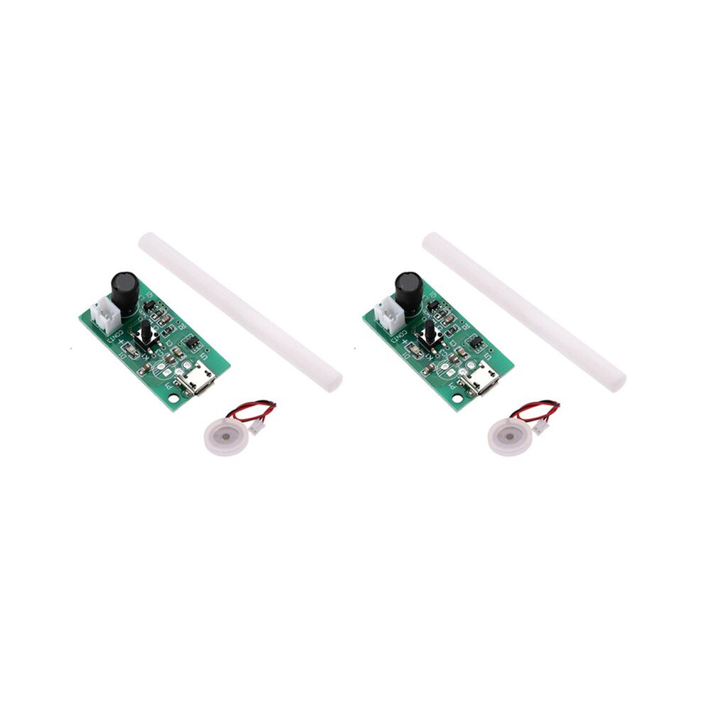 2Pcs 16Mm 20Mm 1.5-2W Ultrasonic Mist Maker Atomizer Transducer Atomizer Film Plate Accessories Humidifier Rubber Gasket 4713048886807