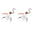 2PCS Ceiling Fan Lights  ZingEar ZE-208S E89885 3 Speed 4 Wire Fan  Pull Chain ,Fan Lights ,Bronze 1