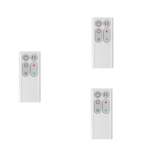 3X Replacement AM04 AM05 Remote Control Compatible with  Fan Heater Models AM04 AM05 Remote Control(Silver)