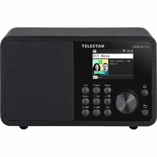 DIRA M 1 A EWF Kompaktes Mono-Multifunktionsradio Schwarz 1