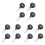3X Atomizing Spray Plastic Bracket USB  Humidifier DIY Experiment Ultrasonic Atomization Bracket Without Atomizer 1