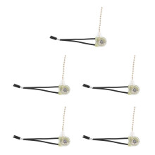 5X Lighting Ceiling Fan Light W Pull Chain 3A 250VAC 6A 125VAC