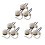 9Pack Ceiling Fan Light  ZE-109 Fan  Ceiling Pull Chain  Replacement (Nickel) 1