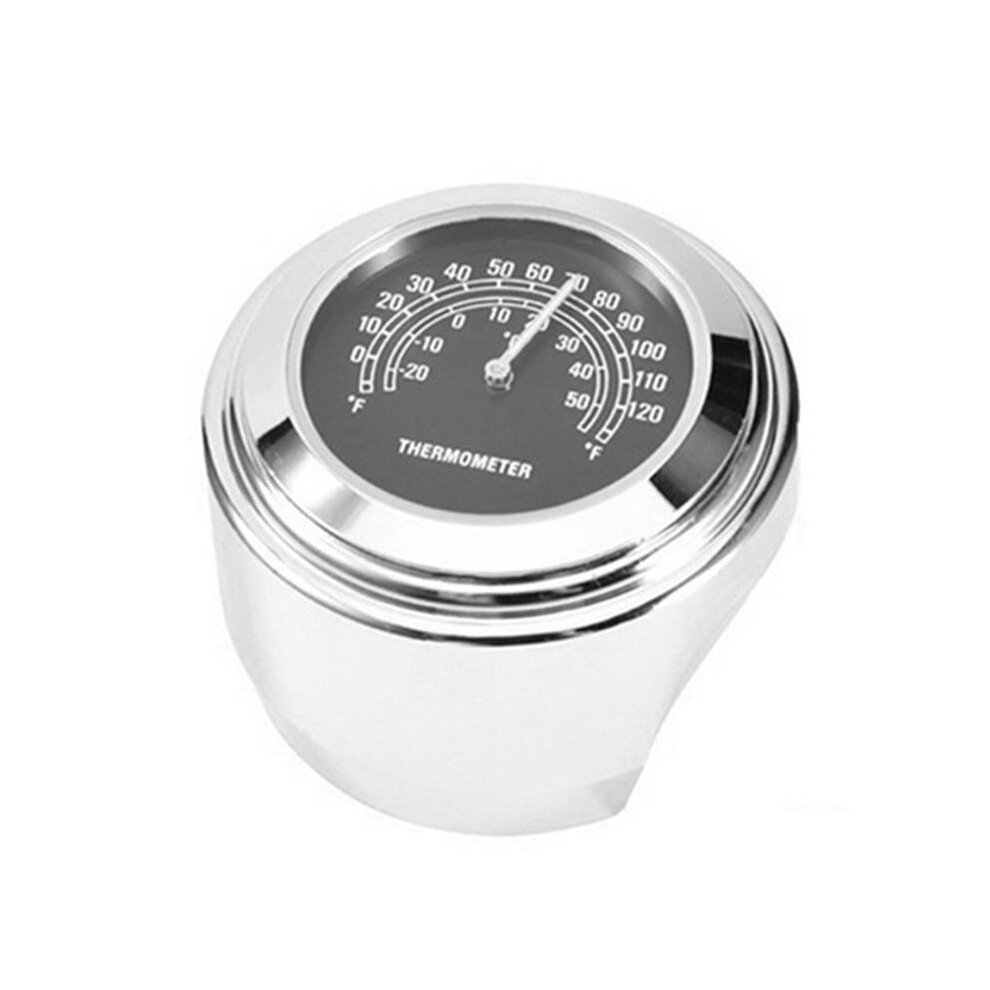 Black 22-25Mm Motorcycle Watch Thermometer Temp Gauge Waterproof Moto Styling Accessories Moto Handlebar