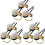 9Pack Ceiling Fan Light  ZE-109 Fan  Ceiling Pull Chain  Replacement (Brass) 1