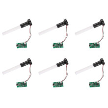 6X Air Humidifier Mist Maker USB Atomizer Transducer Atomization Piece DIY Accessories and PCB Drive Module(1PCS)