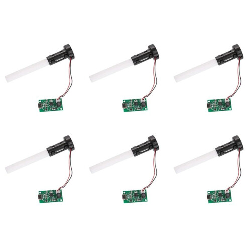 6X  Luftfuktare Mist Maker USB Atomizer Transducer Atomization Piece DIY-Tillbehör och PCB-Enhetsmodul (1 St)