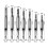 Hinge Bit Set Woodworking Doors and Windows Hinge Hole Opener Positioning Drilling Set Hexagonal Handle Bit 6