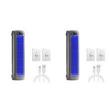 2X Ventilateur de Refroidissement Portable à Plusieurs Vitesses Réglables pour la Maison, le Bureau, la Cuisine, le Ventilateur Mural