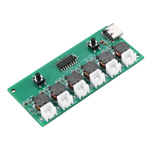 2X Type-C USB  Humidifier DIY Kits Mist Maker and Driver Circuit Board 6 Fogger Atomization Film Atomizer Sheet(A)