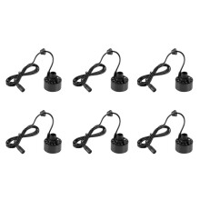 6X Mist Maker, Indoor Fountain Foggers, Small Pond Fog Machine Atomizer Air Humidifier for Halloween, Christmas