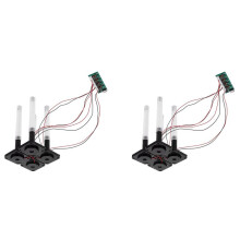 2X Four-Spray Humidifier Module DIY Atomizer Control Board Driver Circuit Board 1 to 4 Plant Watering Large Fog Volume