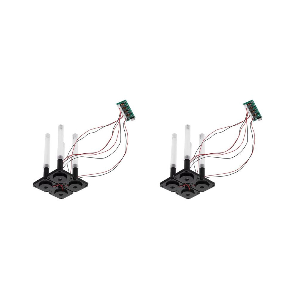 2X Four-Spray Humidifier Module Diy Atomizer Control Board Driver Circuit Board 1 To 4 Plant Watering Large Fog Volume 4712522527953