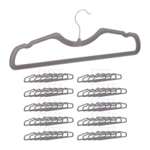 Conjunto de 50 cabides flocados