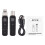 Système de micro sans fil UHF 500mAh TX 3x2.7x13cm Noir 3