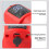 90KG Objects Electric Vacuum Sucker Lfit Suction Cup Handheld Tool for Glass Tile  Style Automatic Pump Lifting 6