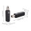 Système de micro sans fil UHF 500mAh TX 3x2.7x13cm Noir 7
