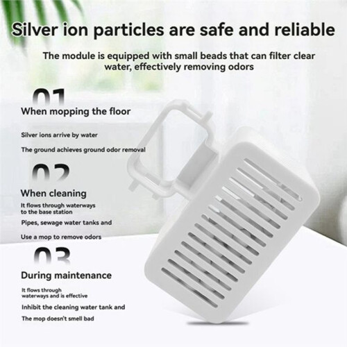 3PCS Silver Ion Deodorization Module for  Mijia M40S OV31CN Robot Vacuum Cleaner Replacement Parts 2