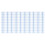 10 Pcs 19mm Light Blue Plastic Binding Comb 150 Sheet Capacity 3