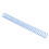 10 Pcs 19mm Plastic Binding Comb Spines 150 Sheet Capacity Light Blue 15