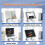 Foldable Lifting Reading Stand with Sturdy Metal Bookshelf Perfect for Reading Books and Documents 4