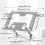 Foldable Lifting Reading Stand with Sturdy Metal Bookshelf Perfect for Reading Books and Documents 7