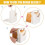 Foldable Bread Slicer Toast Slicer Tool Adjustable Toast Loaf Slicing Machine Bread Cutting Guide for Homemade Bread 5