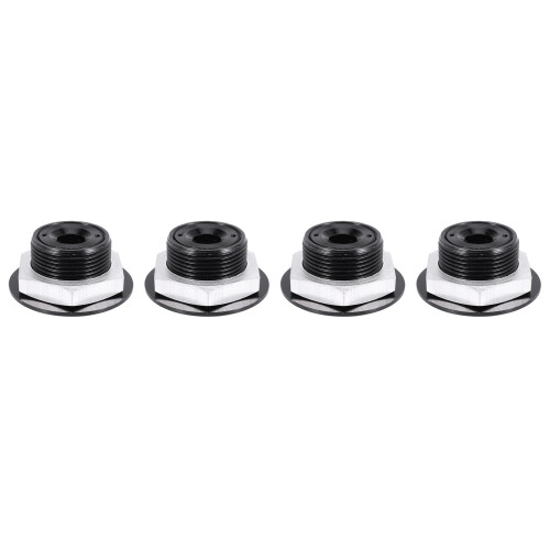 20X Push Button Quick Release Car Hood Bonnet  Pin Lock Bumper Clip Black 1
