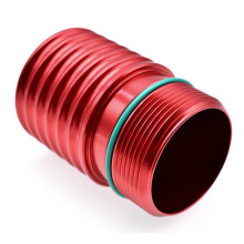 Pour pour 1.8T/2.0T 3e Génération EA888 Boîtier de Filtre à Huile Couvercle en Alliage D'Aluminium Forgé Rouge